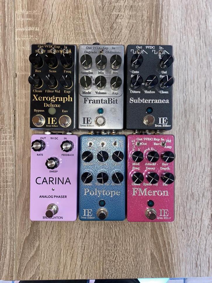 Iron ether effects and Broughton, Musique & Instruments, Instruments à corde | Guitares | Basses, Comme neuf, Envoi