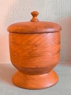 Retro houten pot, Antiek en Kunst, Ophalen of Verzenden