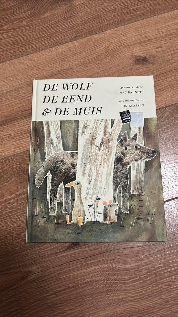 Mac Barnett - De wolf, de eend en de muis, Boeken, Prentenboeken en Plaatjesalbums, Prentenboek, Ophalen