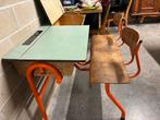 Schoolbank 2 pers, Ophalen, Gebruikt, Tafel(s) en Stoel(en)
