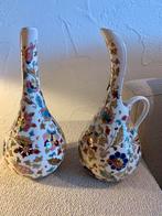 Set van twee antieke aardewerken vazen, Ophalen