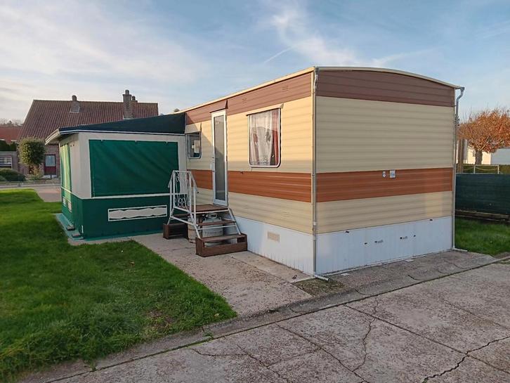 Stacaravan te huur De Haan, Caravans en Kamperen, Stacaravans, Ophalen of Verzenden