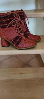 chaussures LAURA VITA, Comme neuf, Enlèvement, Rouge, Boots et Botinnes