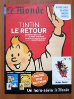 Affiche Tintin Le Monde hors-série (2009), Gelezen, Ophalen of Verzenden, Eén stripboek, Hergé