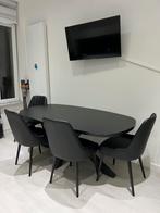Table à manger, Maison & Meubles, Tables | Tables à manger, Comme neuf, Enlèvement, 50 à 100 cm, Ovale