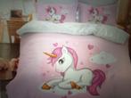 Nieuw eenhoornbedset 135x200, Ophalen of Verzenden, Nieuw, Kussen