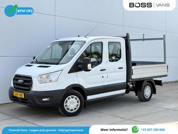Ford Transit 350 2.0 TDCI 130PK L3H1 DC Trend Open Laadbak P beschikbaar voor biedingen