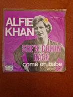 Alfie Khan „Ze komt terug” „Kom op schat”, Gebruikt, Overige genres, 7 inch, Single
