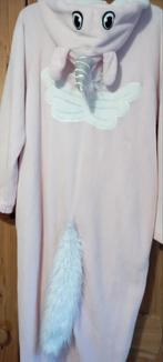 Onesie Unicorn maat L, Ophalen, Zo goed als nieuw, Maat 42/44 (L), Wit