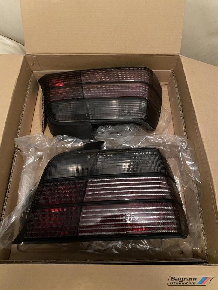 Bmw E36 achterlichten Lucid Jom black smoke sedan 3-serie m, Auto-onderdelen, Verlichting, BMW, Gebruikt, Ophalen of Verzenden