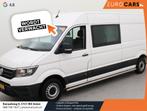 Volkswagen Crafter 140pk L4H3 / L3H2 Dubbele cabine Airco Cr, Auto's, Bestelwagens en Lichte vracht, Voorwielaandrijving, Stof