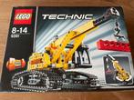 Lego Technic -9391- Jeu de construction -La grue sur chenill, Enlèvement ou Envoi, Comme neuf, Ensemble complet, Lego