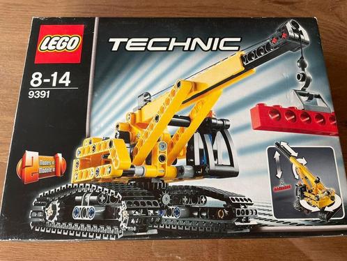 Lego Technic -9391- Bouwspel -De rupskraan, Kinderen en Baby's, Speelgoed | Duplo en Lego, Zo goed als nieuw, Lego, Complete set