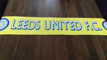 Echarpe/Sjaal Leeds United FC 90's, Enlèvement ou Envoi, Neuf, Accessoires de club