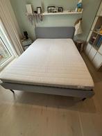 compleet bed 1m40 x 2m + matras + lattenbodem, Huis en Inrichting, Slaapkamer | Bedden, Ophalen, Gebruikt, Tweepersoons, 140 cm