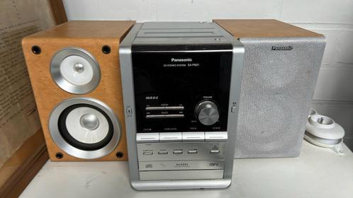 Panasonic stereo keten PM21, TV, Hi-fi & Vidéo, Chaîne Hi-fi, Utilisé, Deck cassettes ou Lecteur-enregistreur de cassettes, Lecteur CD