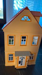 Poppenhuisje playmobil. Met enkele attributen., Ophalen of Verzenden, Gebruikt, Poppenhuis