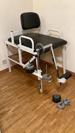 Gymna - Quadriceps pendelbank, Sport en Fitness, Fitnessmaterialen, Ophalen, Gebruikt, Benen, Overige typen
