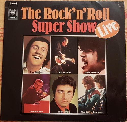 2LP The Rock'n'Roll Super Show Live - Little Richard, Everly, CD & DVD, Vinyles | Rock, Comme neuf, Rock and Roll, 12 pouces, Enlèvement ou Envoi