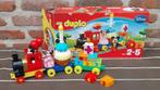 Duplo Disney 10597 - Mickey en Minnie’s verjaardagstrein, Kinderen en Baby's, Ophalen of Verzenden, Zo goed als nieuw, Complete set
