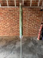 2x parasol groen, Ophalen, Zo goed als nieuw