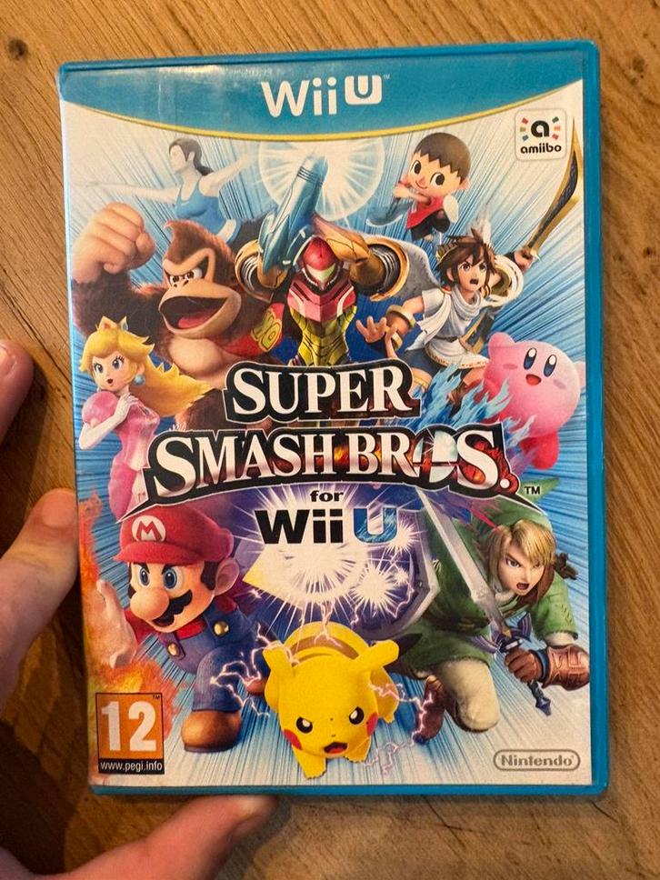 Super Smash Bros, Wii U, Consoles de jeu & Jeux vidéo, Jeux | Nintendo Wii U, Comme neuf, Aventure et Action, À partir de 12 ans
