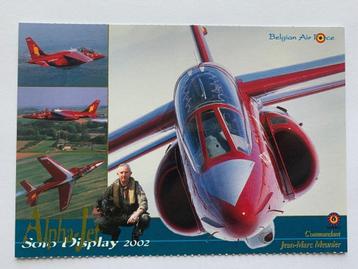 Postkaart Solo Display Alpha Jet 2002 Jean-Marc Meunier