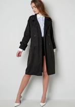 Nouveau grand trench-coat noir, Enlèvement ou Envoi, Neuf, Taille 42/44 (L), Noir