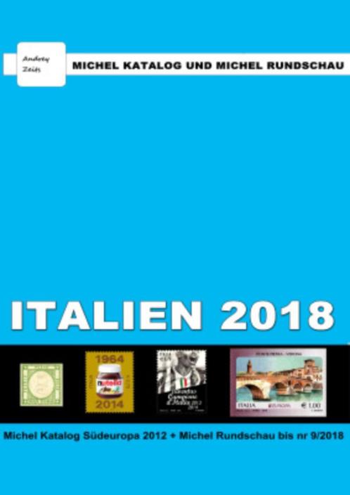 Michel catalogus Italië 2018 + Michel Rundschau, Postzegels en Munten, Postzegels | Toebehoren, Catalogus, Ophalen of Verzenden