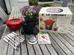 Le Creuset Fondue  set, Ophalen of Verzenden, Zo goed als nieuw