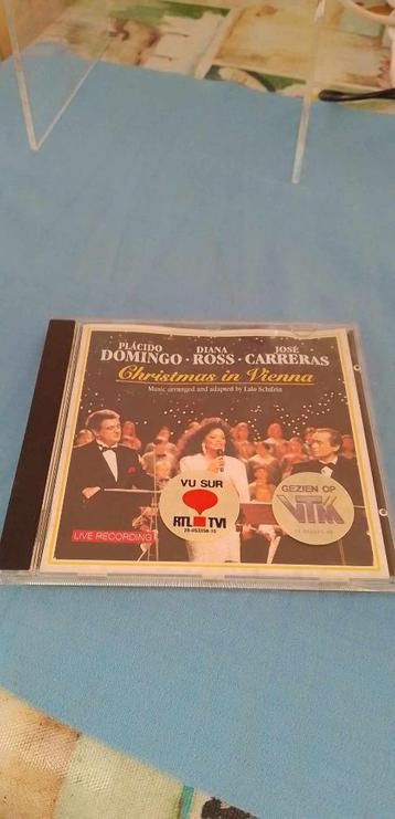 CD Noël à Vienne Domingo Ross Carreras, Enlèvement ou Envoi, Comme neuf, Noël