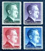 DR :A.Hitler hoogste waarden 1,2,3 en 5RM 1942 POSTFRIS, Postzegels en Munten, Ophalen of Verzenden, Overige periodes, Postfris