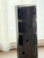 Kartell Componibili 4 elementen zwart, Ophalen, Gebruikt