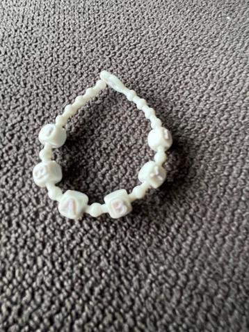 My Little Pony G1 Witte babyketting paarse letters beschikbaar voor biedingen