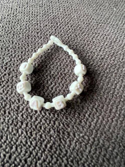 My Little Pony G1 Witte babyketting paarse letters, Verzamelen, Poppetjes en Figuurtjes, Verzenden