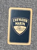 1 oude speelkaart brouwerij CHEVALIER MARIN te MECHELEN, Enlèvement ou Envoi, Comme neuf, Carte(s) à jouer