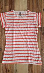 T-shirt femme Naf Naf XS, Wit, Ophalen of Verzenden, Zo goed als nieuw, Korte mouw