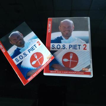 S.O.S. Piet 2 DVD met receptenboekje. 200 minuten. beschikbaar voor biedingen