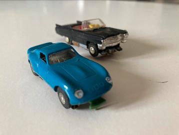 FALLER auto VOITURE SLOTCAR FERARRI ET CADILLAC, Enlèvement ou Envoi, Voiture