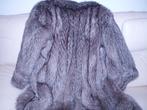 MANTEAU RENARD ARGENTE, Kleding | Dames, Ophalen, Zwart, Maat 46/48 (XL) of groter, Zo goed als nieuw