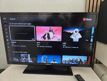 Samsung 46inch met android box Smart TV, Enlèvement ou Envoi, Comme neuf, Samsung, Smart TV
