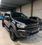 Ford Ranger Wildtrack  3.2 Diesel 4x4 2016, Automaat, Euro 5, Leder en Stof, Zwart