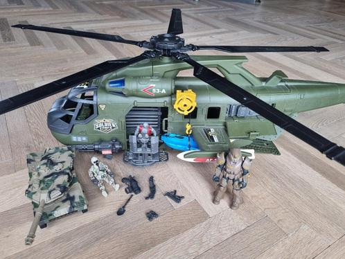 Soldier Force Mega Helicopter, Kinderen en Baby's, Speelgoed |Speelgoedvoertuigen, Zo goed als nieuw, Ophalen