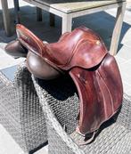 Donkerbruin dressuurzadel Zaldi 17,5 inch, model San Jorge, Dieren en Toebehoren, Ophalen