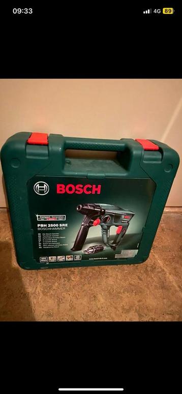 Bosch PBH 2500 SRE + 6-delige SDS-Plus borenset beschikbaar voor biedingen
