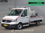 Volkswagen Crafter 177pk Automaat Open Laadbak Reinigingswag, Auto's, Automaat, Stof, Gebruikt, Euro 6