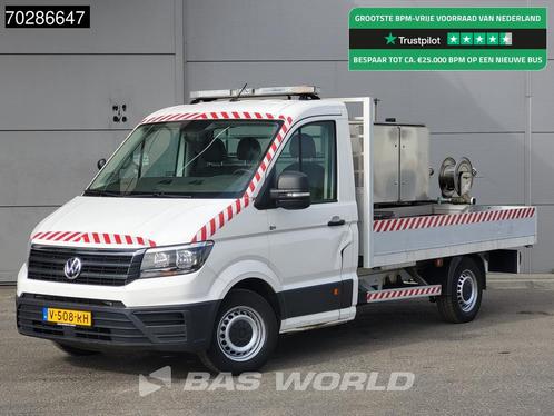 Volkswagen Crafter 177pk Automaat Open Laadbak Reinigingswag, Auto's, Bestelwagens en Lichte vracht, Bedrijf, Te koop, Airconditioning