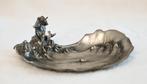 achille gamba schaal -tin-ca 22 cm- afbeelding kikker, Antiek en Kunst, Ophalen