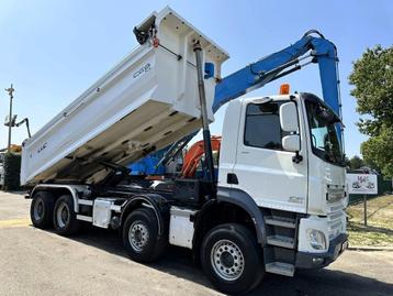 DAF CF 510 8x4 TIPPER - RETARDER - *334.000km* - 510HP~13L -, Achat, Euro 6, Entreprise, 2 places