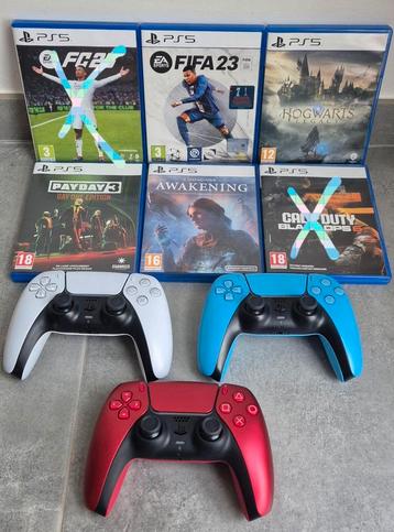 Ps5-accessoires en games in uitstekende staat  beschikbaar voor biedingen